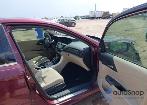 2014 Honda Accord Ex-L V-6 from USA, damaged, VIN 1HGCR3F81EA016003